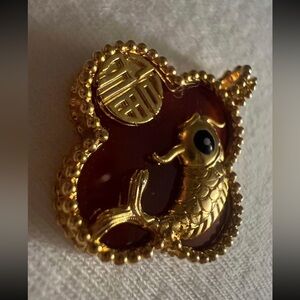 18k gold (real gold) lucky pendant 🔥❤️🌹